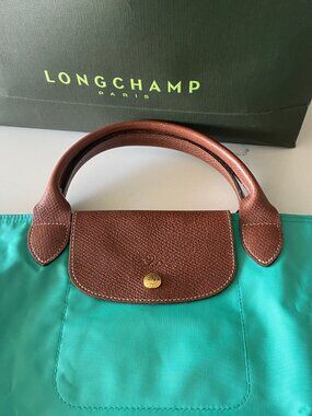 Longchamp Le Pliage L Travel Bag Turquoise P70
